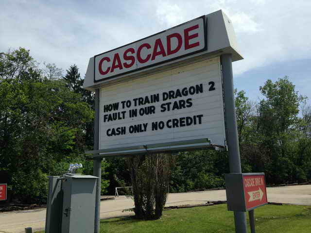 Cascade Drive-In - 2014 Photo (newer photo)